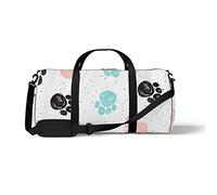 Aotmany Borsone sportivo da palestra per yoga, danza, borsa da viaggio per il weekend, borsa da viaggio con palma tropicale, borsa a tracolla per allenamento per donne e uomini, Sfondo Di Zamp, Taglia