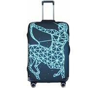 Aotmany Copertura per bagagli da viaggio con segno zodiacale Sagittario, adatta per bagagli da 45-81 cm, protezione elastica per valigie con cerniera nascosta, accessori da viaggio, Come nella foto, L