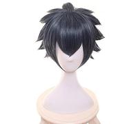 Aotu World Ray Mix Grigio Blu Parrucca uomo corta Cosplay Stile Anime Capelli sintetici Costume di Halloween Gioco Gioca Parrucche KUQX1938 B