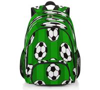 Aotximlat Zaino da scuola con pallone da calcio, per ragazzi e ragazze, per computer, escursionismo, palestra, viaggi, casual, da viaggio, Come mostrato, Taglia unica