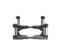 Aouoeeo Base Lavatrice Base di Supporto per Lavatrice, Frigorifero Regolabile per asciugatrice e lavastoviglie, Lunghezza/Larghezza 40-65 cm