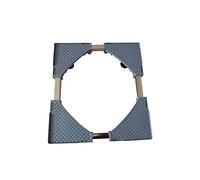Aouoeeo Base Lavatrice Base di Supporto per Lavatrice, Supporto Regolabile, Gambe Resistenti per Frigorifero, Staffa per asciugatrice 4/8/12