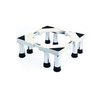Aouoeeo Base Lavatrice Base di Supporto per Lavatrice Supporto Regolabile per Frigorifero per Pavimento Irregolare Lunghezza/Larghezza Staffa 48