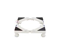 Aouoeeo Base Lavatrice Base per Lavatrice, Frigorifero, Resistente all'umidità, Staffa Resistente, Lunghezza 30-45 cm, Larghezza 38-54 cm