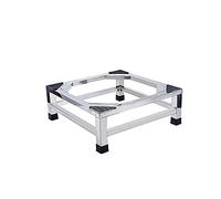 Aouoeeo Base Lavatrice Base per Lavatrice, Supporto per Frigorifero, Gambe Resistenti, 4 staffe, Altezza 15 cm/20 cm
