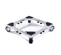 Aouoeeo Base Lavatrice Supporto per Lavatrice, Base Porta elettrodomestici, Ruote Resistenti per congelatore, Mobile con 4 Ruote telescopiche