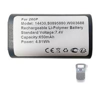 Aousavo 14430 260P batteria di ricambio compatibile con DYMO 260P 280 LabelManager 260 LabelManager 260P LabelManager 280 LabelManager PnP 14430 1758458 S0895880 S0915380 W003688