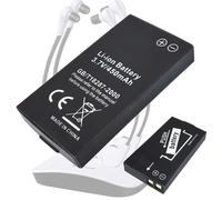 Aousavo 450 mAh, elevato aumento della capacità del 28% della batteria SM-002, compatibile con cuffie TV senza fili SIMOLIO, SM-823, SM-823D, SM-823D Pro, SM-8245, SM-824D1, SM-824D2, SM-828D1, SM