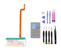 Aousavo 616-0227, 616-0229, 616-0230, 616-0412, 616-0232, batteria di ricambio compatibile con iPod-G5 30GB A1136, iPod Classic 6th 7th GEN con kit di ricambio gratuito