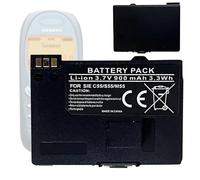 Aousavo Batteria di ricambio da 3,7 V, 900 mAh, C55, compatibile con Telephone Siemens A55, A60, A65, A70, A75, C55, C60 CL60 M55, S55 Such as EBA-510, V30145-K1310-X289 X250. 7 V 900 mAh