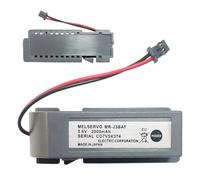 Aousavo Batteria di ricambio MR-J3BAT(3,6 V), compatibile con Mit-Mitsubishi MelServo MR-J3, MelServo MR-J3-A, MR-J3-A4, MR-J3-B, MR-J3-B4, MR-J3-T, MR-J3-T4 2000 mAh, 3,6 V