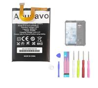 Aousavo Batteria di ricambio S73 compatibile con Oukitel S73 WP5 IP68 con Free Toolkit