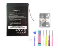 Aousavo Batteria di ricambio S75 compatibile con Oukitel S75 WP6 con kit gratuito
