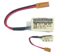 Aousavo CR14250SE(3V) batteria di ricambio compatibile con Sanyo/FDK CR14250SE CR-1/2 AA Lithium bon Brown Plug