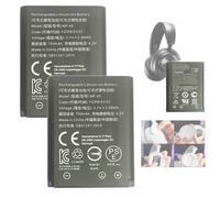 Aousavo NP-45 (2 pezzi) batteria di ricambio compatibile con SteelSeries Arctis Nova Pro, 61527 Wireless Bluetooth Cuffie MultiSystem Gaming Cuffie Bosch S6EA, Bosch Nyon, 82-2-7136898 Spare Accu Pack