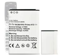 Aousavo RCB01P01 - Batteria di ricambio compatibile con Doro Primo 414,Doro Primo 413,Doro Primo 406, RCB01P01, RCB413