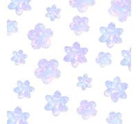AOUZO 33 pezzi Rainbow Window Clings 3D Decorativi Colorati Suncatcher Sticker a forma di fiore Suncatcher Decorazione Uccello Anti Collision Finestra Adesivo Prisma per finestra