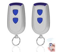 AOUZOVLI 2 PCS Telecomando Garage Universale 433.92Mhz Telecomando Cancello Telecomando Garage Radiocomando Cancello Compatibile Con EA433 2KS EA433 4KS RCU433-2 RCU433-4 T433-4 EA433 2KM MICRO