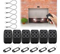 AOUZOVLI 6Pcs Telecomando Cancello Universali 433,92mhz Telecomandi Cancello Universale Telecomando Garage Telecomando Universale Cancello di Ricambio per Porta del Garage Telecomandi Wireless