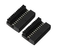 Aoveew 24 Pin Right Angle Adapter 90 Degree ATX 24 Pin Female to Male Power Adapter for Enhanced Installation Cable Management