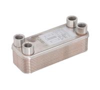 Aoveew Wort Chiller Versatile scambiatore di calore refrigeratore a piastre brasate per giardino domestico ottimizzato per la refrigerazione del mosto di birra