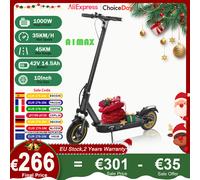 AOVOPRO TX01 Scooter Elettrico 500W Motore Potente 35KM/H 45KM 42V14.5AH 10 Pollici Pneumatico Intelligente Pieghevole A1MAX EScooter