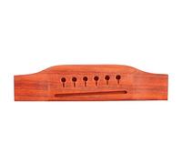 AOWINHIT 6 Corde Rosewood Acustico Bridge Ghider Sella Leggero Trasferimento Morbido Guitarristi Audio Originale Rosewood, Ghitar Parti Rosewood Ponte Leggero