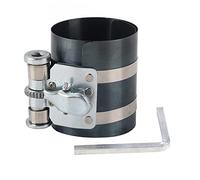 AOWINHIT Acciaio per Molle, Fascia Elastica per Pistone Motore Auto, Compressore a Cricchetto, per Installazione, Manutenzione del Motore, Nero (3in (Fit Size 53mm-125mm))