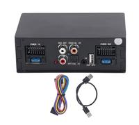 AOWINHIT Amplificatore Stereo per Auto, Mini Amplificatore Audio, Amplificatore Audio per Auto a Basso Consumo di Alimentazione Eccellente Stereo Portatile di qualità del Suono per i
