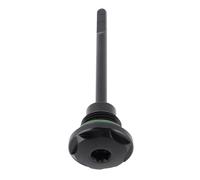 AOWINHIT Astina di Livello per Serbatoio Olio Trasmissione in Alluminio 37075 87 Astina di Livello per Tappo di Riempimento Trasmissione per Touring Trike Dal 1987 Al 2006 (Nero)