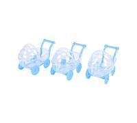 AOWINHIT Bomboniere per Baby Shower con Set Portachiavi (Blu) | Include 12 portachiavi, scatole di caramelle, sacchetti regalo in organza, biglietti di ringraziamento, materiali in lega