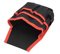 AOWINHIT Borsa per Attrezzi da Esterno Portatile e Robusto in Poliestere 5,5x9,8x1,6 Pollici Perfetto per il Campeggio e L'organizzazione degli Attrezzi Blu (Rosso)