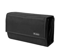 AOWINHIT Borsa per Pennarelli, Grande capacità, Design Multistrato | Materiale in tela, portatile per uso esterno, sta nello zaino, 60 slot