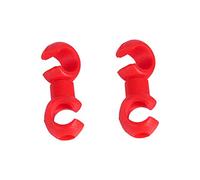 AOWINHIT Clip Stile S da 10 Pezzi per Cavo Dell'ingranaggio del Freno, Plastica Leggera e Resistente, Rotazione di 360 Gradi, Adatta per Mountain Bike e Bici da Strada (#1)