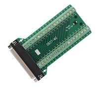 AOWINHIT Connettore DB37 Adattatore Isolato PCB Dritto di Alta qualità per il Debug della Comunicazione 115x70x18mm (Iena)