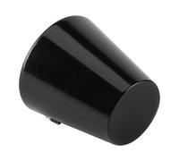AOWINHIT Coperchio Dado Tappo Eliminatore Tallone in Alluminio, Accessorio Moto Durevole e Attraente per Classic EFI FLHRCI 1986-2018, Argento, 1 Pezzo (Nera)
