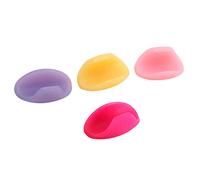 AOWINHIT Copri Dita per Poggiapolsi in Silicone per Flauto, Set da 4 Pezzi per Appassionati di Flauto, Aiuta Ad Alleviare la Fatica e Mantenere la Posizione, Colori di Consegna Casuali