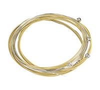 AOWINHIT Corda per Chitarra in Metallo Antiruggine, Anti-lungo Tempo di Servizio, Timbro Chiaro, Suono Ben Definito, Accessorio per Chitarre Folk,Chitarra acustica Accessori