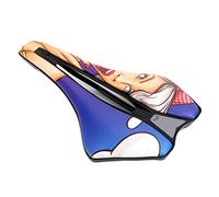 AOWINHIT Cuscino per Sedile Bici Confortevole Design Cavo per Bicicletta da Strada di Montagna Pelle PU Ultraleggera 240x145mm 1 unità (Tipo B)