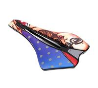 AOWINHIT Cuscino per Sedile Bici Confortevole Design Cavo per Bicicletta da Strada di Montagna Pelle PU Ultraleggera 240x145mm 1 unità (Stile C)