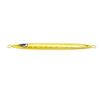 AOWINHIT Esche da Pesca con Piastra in Ferro Ad Affondamento Rapido Crankbait Esca Dura con Occhi 3D per la Pesca Alla Spigola 16,5 Cm 1 Pezzo (Oro)