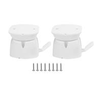 AOWINHIT Fermo per Porta, Fermo Bianco Robusto, Previene lo Scuotimento della Porta per Rimorchi da Viaggio, Rimorchi a Quinta Ruota, Materiale ABS Ad Alta Resistenza, Chiusura per