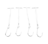 AOWINHIT Ganci per Modelli Appendiabiti in Metallo Resistente per Realizzazione di Cucito 20 Pezzi con Manico Ergonomico per Modellisti e, Acciaio Galvanizzato Adatto per Carta Kraft Marrone Carta