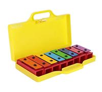 AOWINHIT Glockenspiel Xilofono a 8 Note per Bambini - Strumenti a Percussione Professionali con Barre Mobili e 2 Bacchette