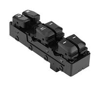 AOWINHIT Interruttore di Comando Alzacristallo Elettrico Lato Guida Lato Sinistro Interruttore Alzacristallo Elettrico Principale di qualità Premium per IX35 ABS Nero 935702Z000