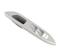 AOWINHIT Interruttore Master Power Window Finestra Anteriore Sinistra Interruttore Interruttore Finestra del Driver Pannello di Ricambio Coperchio del Pannello di Ricambio (Argento)