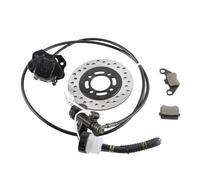 AOWINHIT Kit Completo Freno a Disco, Pastiglia Freno e Rotore del Disco per Dirt Bike, Quad ATV, Go Kart, Adatto per Tipi 50c C a 250c C,Dischi Freno e Accessori