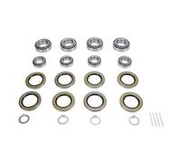 AOWINHIT Kit Cuscinetti Assale per Rimorchio in Lega di Acciaio per Rimorchi da 6.000-7.000 Libbre, Kit Cuscinetti per Rimorchio con Coppiglie e Guarnizioni per Grasso, Set