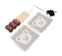 AOWINHIT Kit Gancio di Chiusura Design Orso, Set Sottobicchiere Fai da Te | Include manuale utente, resistente al calore, divertente da realizzare, adatto a varie situazioni