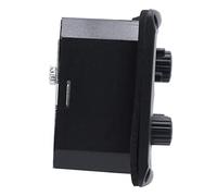 AOWINHIT Kit Set di Sintonizzatore per Display Lcd per Chitarra con Rettifica del Volume di Controllo degli Alti Medi a Schermo Trasparente per Chitarra Classica Folk Addominimi Neri (KLT-17A)